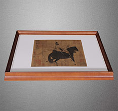 浠水书画装裱配框服务案例